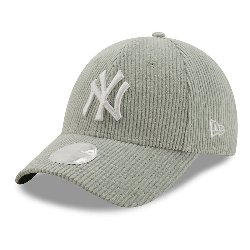 New Era Womens 9FORTY New York Yankees Baseball Cap – MLB Fashion Cord – Mint Adjustable