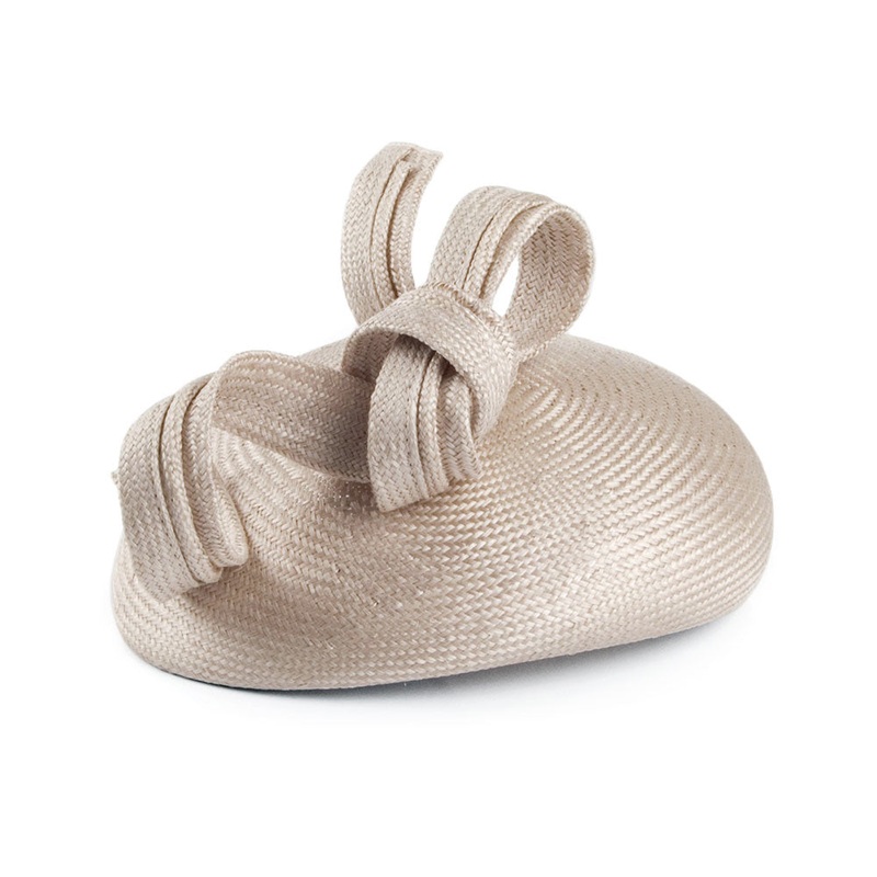 Whiteley Hats Duchess Of Cambridge Straw Pillbox Hat – Beige 1-Size