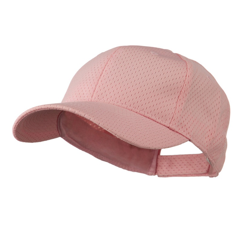 Athletic Jersey Mesh Cap Black One Size