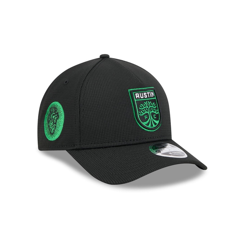 Austin FC 2025 Jersey Hook 9FORTY M-Crown A-Frame Snapback Hat One Size