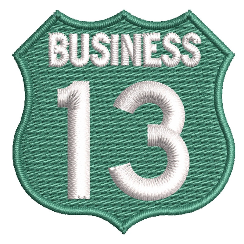 Business 13 Route Number Business 13 Route Number One Size