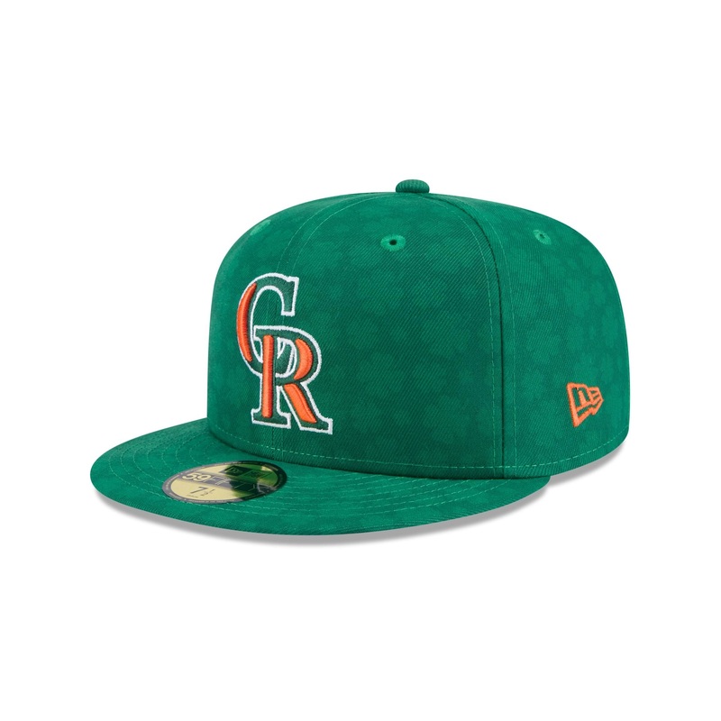 Colorado Rockies St. Patrick’s Day 2025 59FIFTY Fitted Hat 7