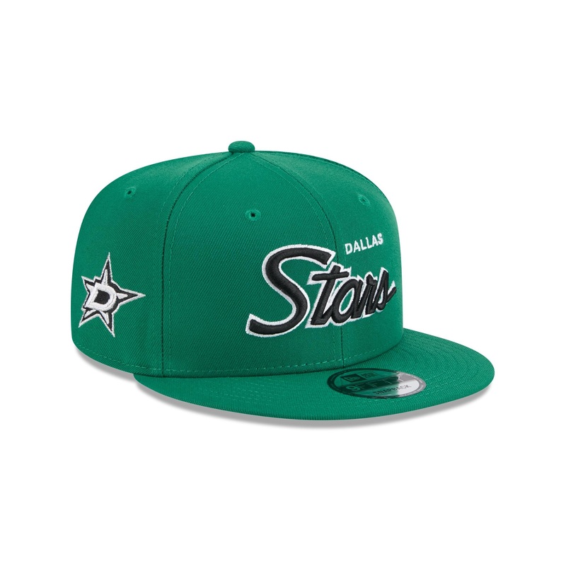Dallas Stars Script 9FIFTY Snapback Hat One Size