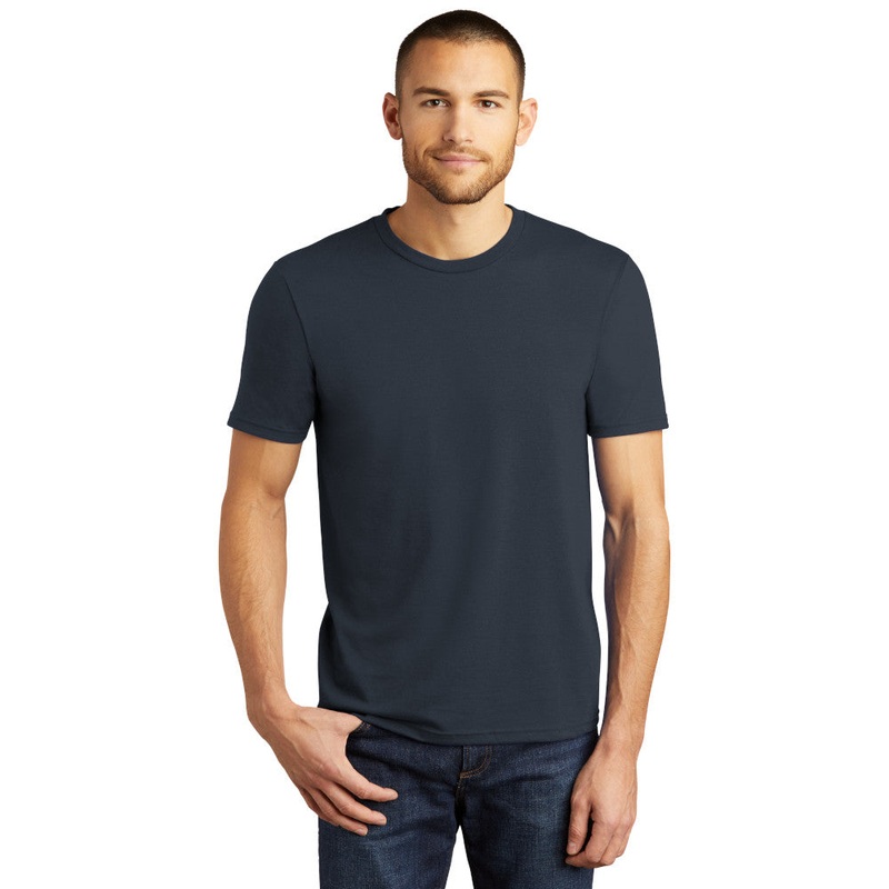 District DM130 Perfect Tri Tee – New Navy New Navy XS
