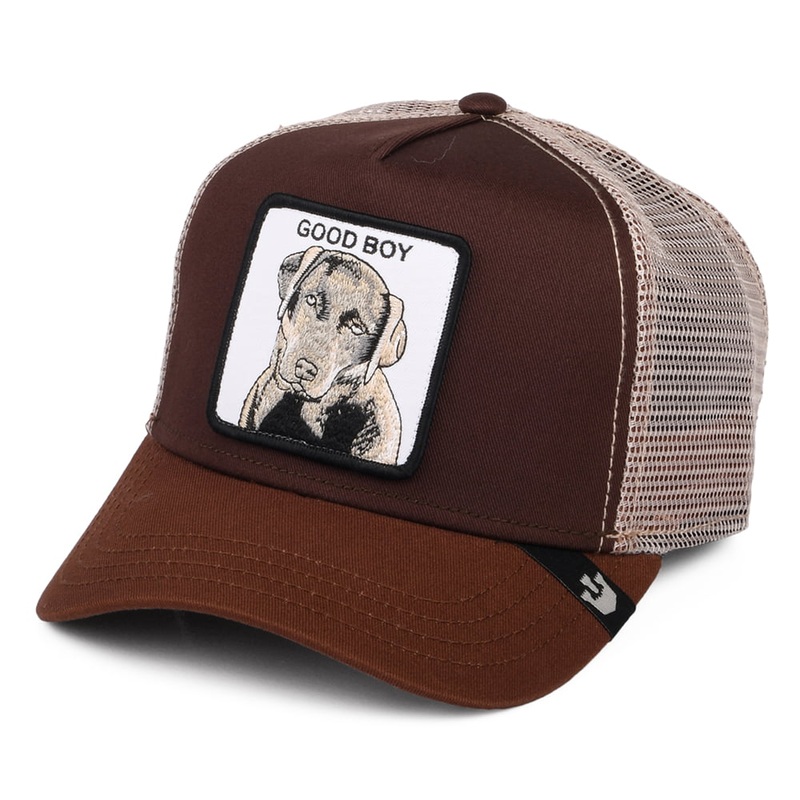 Goorin Bros. Good Boy Trucker Cap – Brown Adjustable