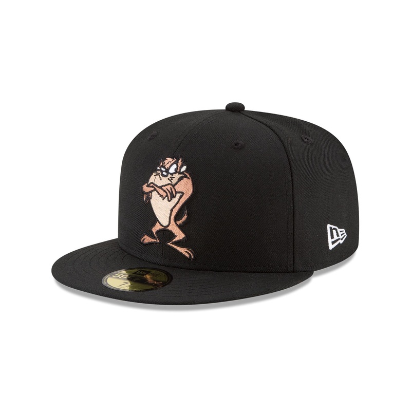 Looney Tunes Taz Black 59FIFTY Fitted Hat 7