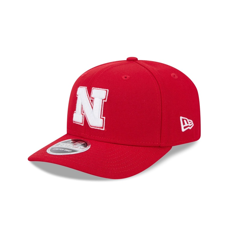 Nebraska Cornhuskers Basic 9SEVENTY Stretch-Snap Hat One Size