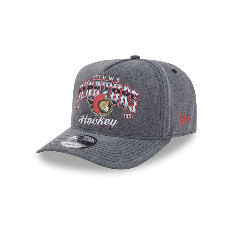 Ottawa Senators Washed 9FIFTY A-Frame Snapback Hat One Size