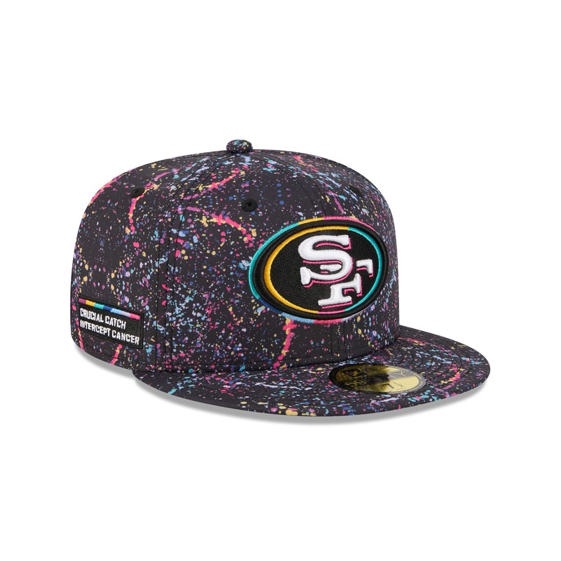 San Francisco 49ers 2025 Crucial Catch 59FIFTY Fitted Hat 7
