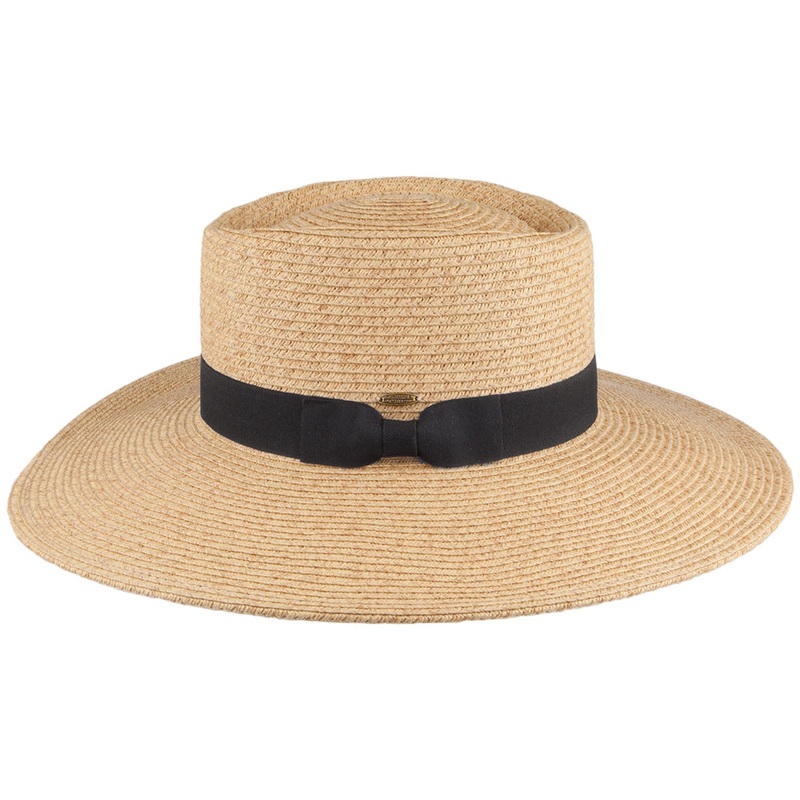 Scala Hats Big Brim Toyo Straw Sun Hat – Toast 1-Size
