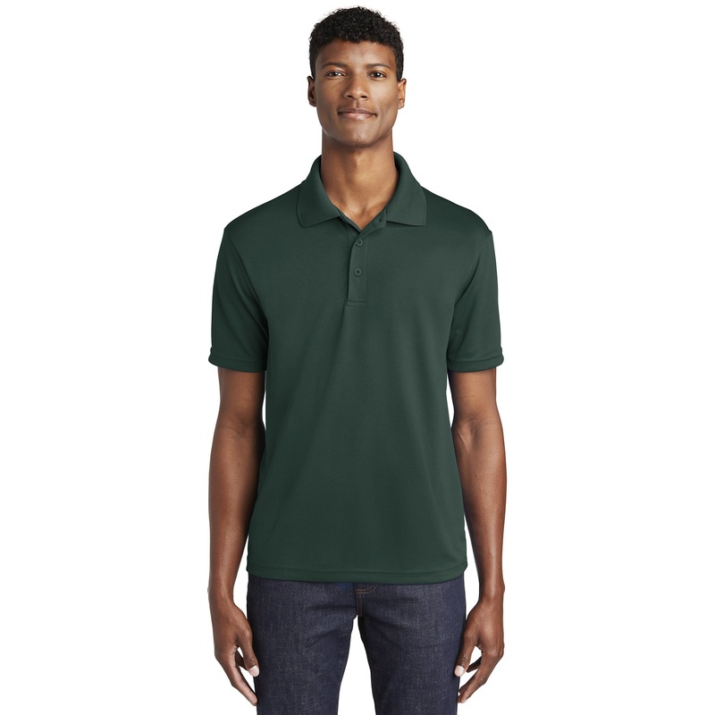 Sport-Tek ST640 PosiCharge RacerMesh Polo – Dark Forest Green Dark Forest Green XS