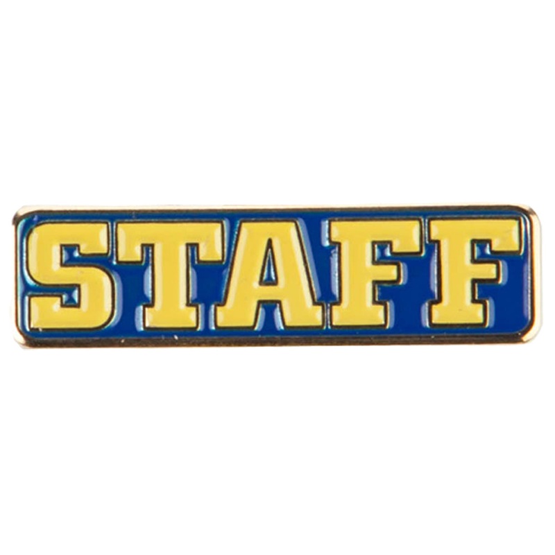 Staff Lapel Pin Navy One Size