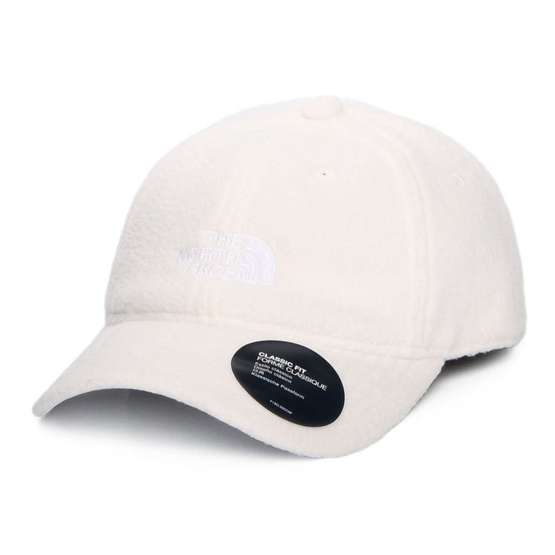 The North Face Hats Denali Norm Fleece Recycled Baseball Cap – Off White Adjustable