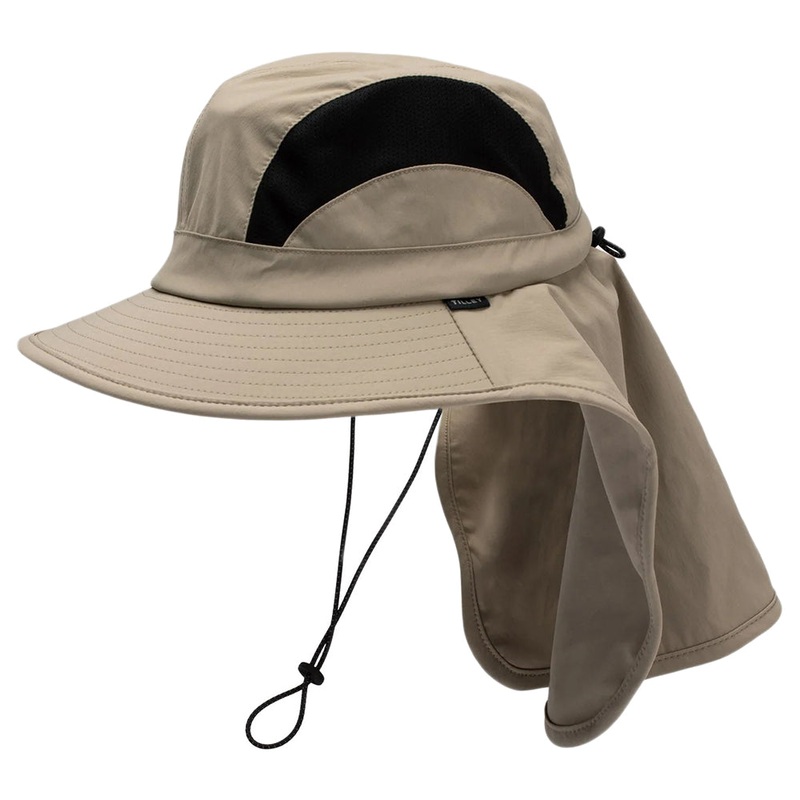 Tilley Hats Ultralight Cape Sun Hat – Taupe S