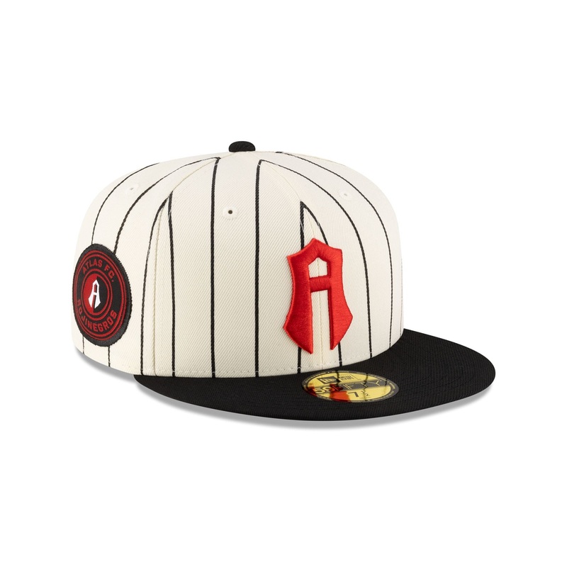 Atlas FC Retro Pinstripe 59FIFTY Fitted Hat 7