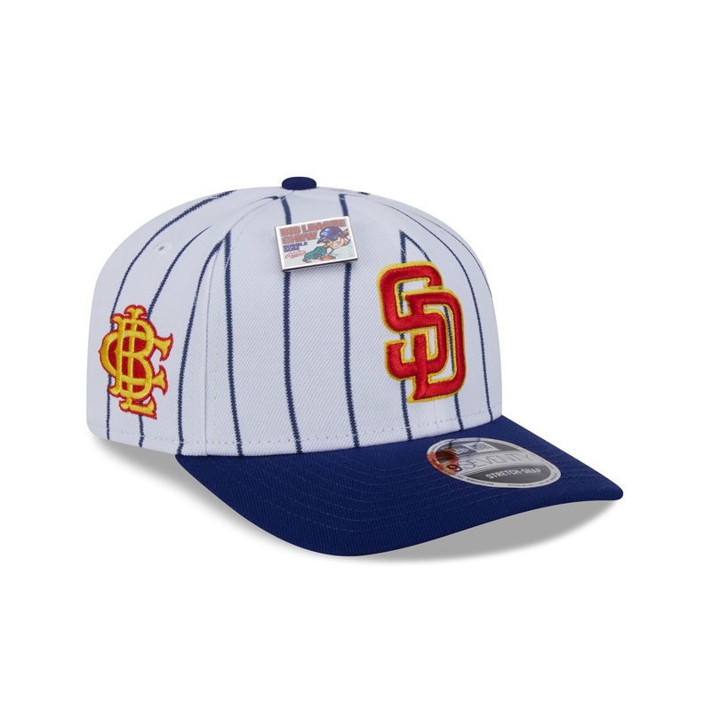 Big League Chew X San Diego Padres Outta Here Original 9SEVENTY Stretch-Snap Hat One Size