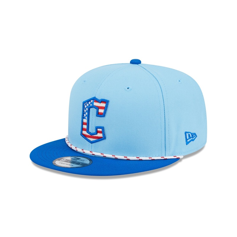 Cleveland Guardians Independence Day 2025 9FIFTY Snapback Hat One Size