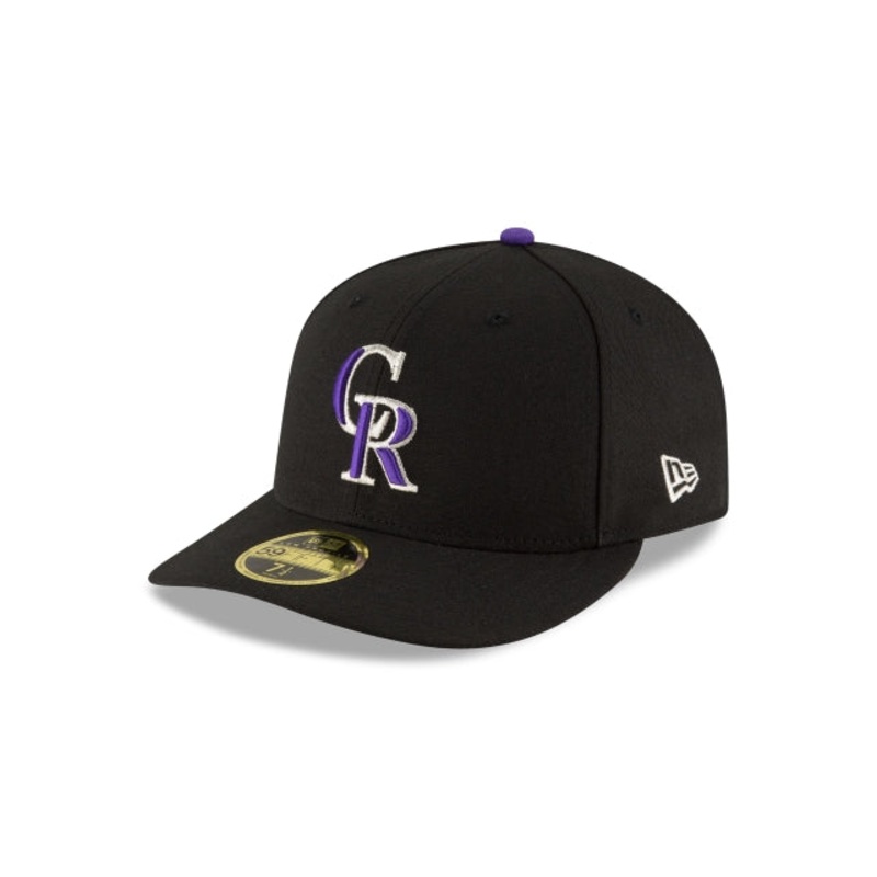 Colorado Rockies Authentic Collection Low Profile 59FIFTY Fitted Hat 6 7/8