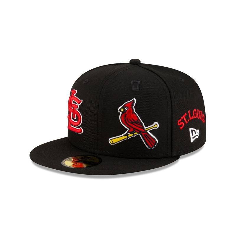 Jayson Tatum x St. Louis Cardinals Black 59FIFTY Fitted Hat 7