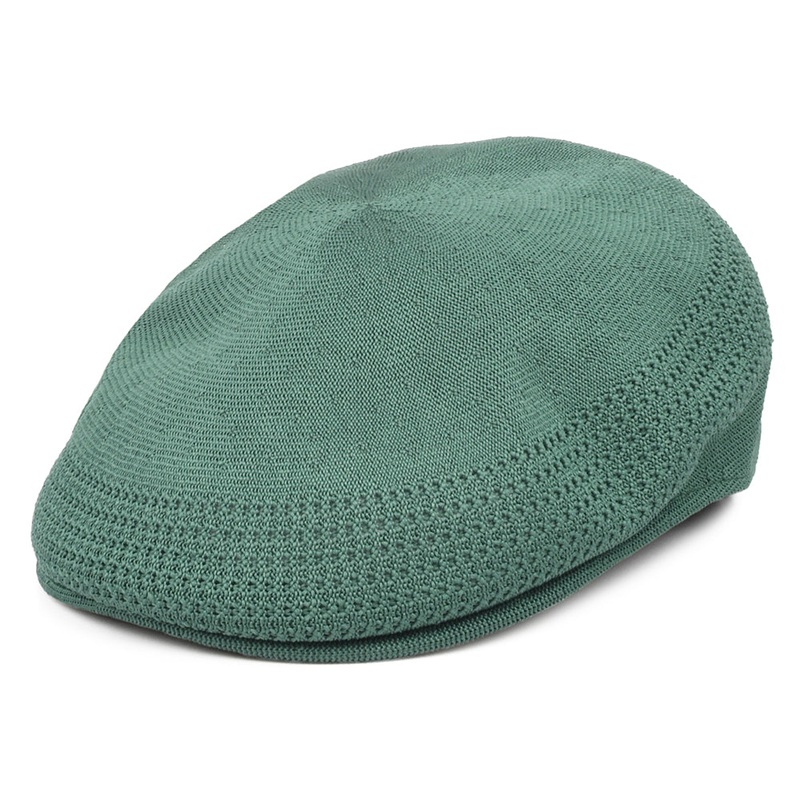 Kangol Tropic 504 Ventair Flat Cap – Sage S