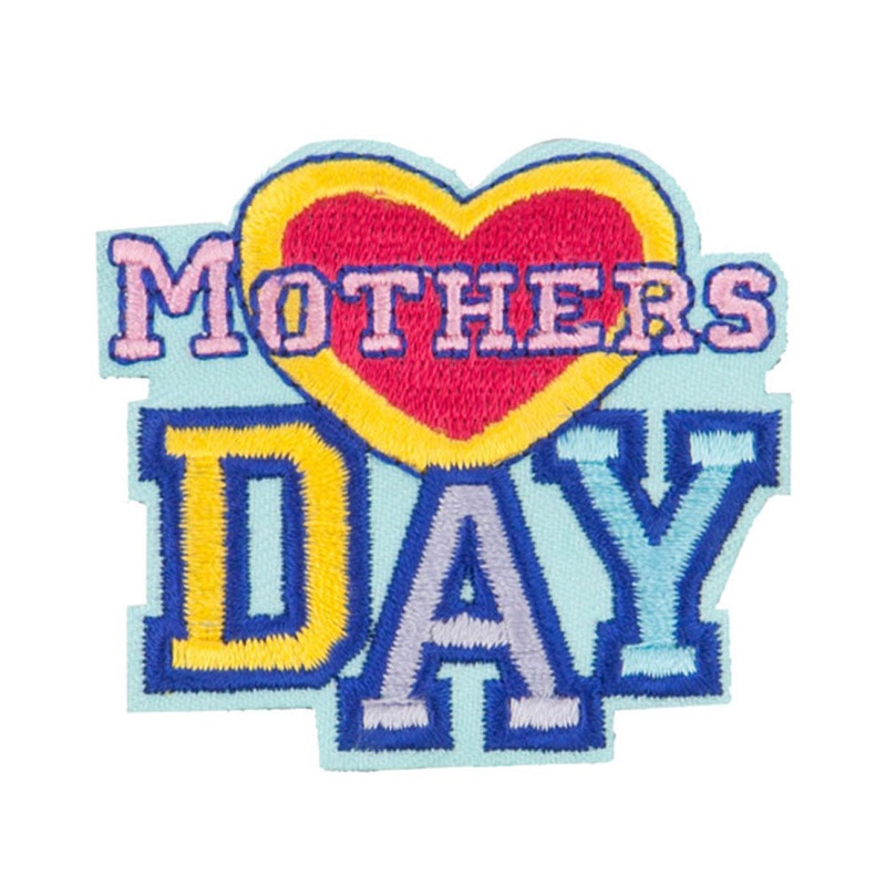 Mother’s Day Family Patches Blue One Size