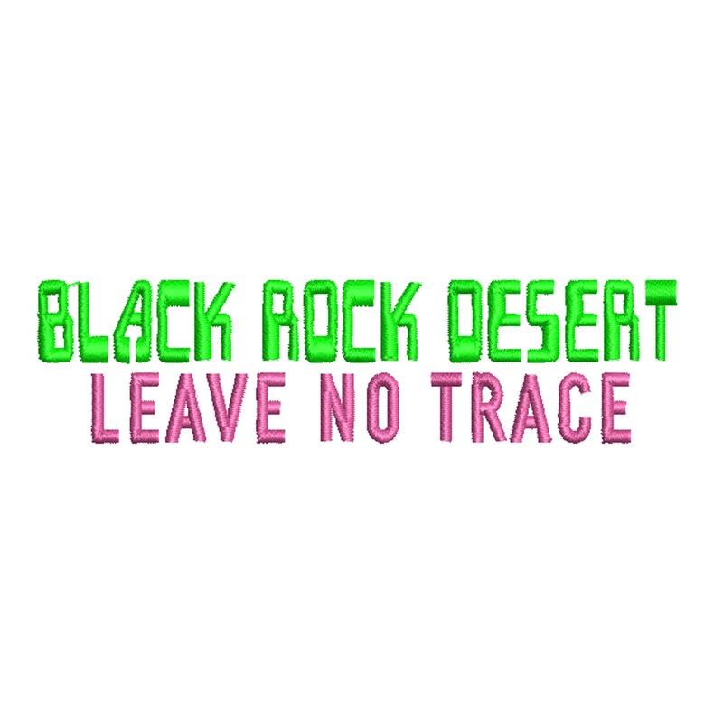 No Trace Phrase Logo Default Title One Size
