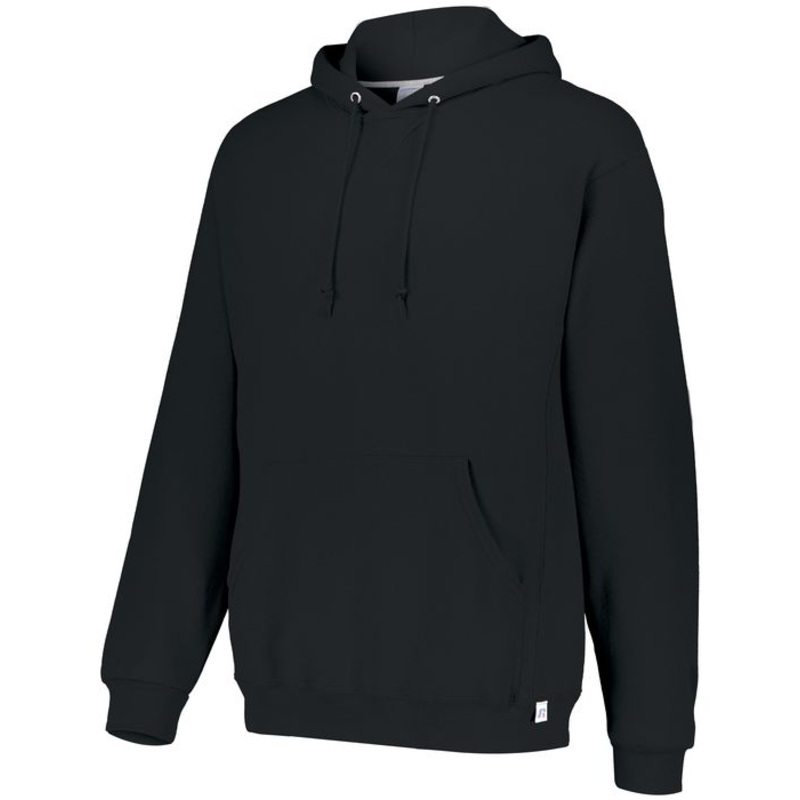 Russell Athletic 695HBM Dri-Power Fleece Hoodie – Black Black S