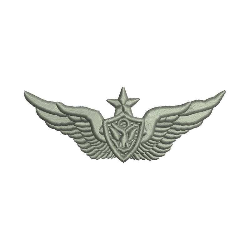 Senior Aircraft Crewman Airforce Badge Default Title One Size