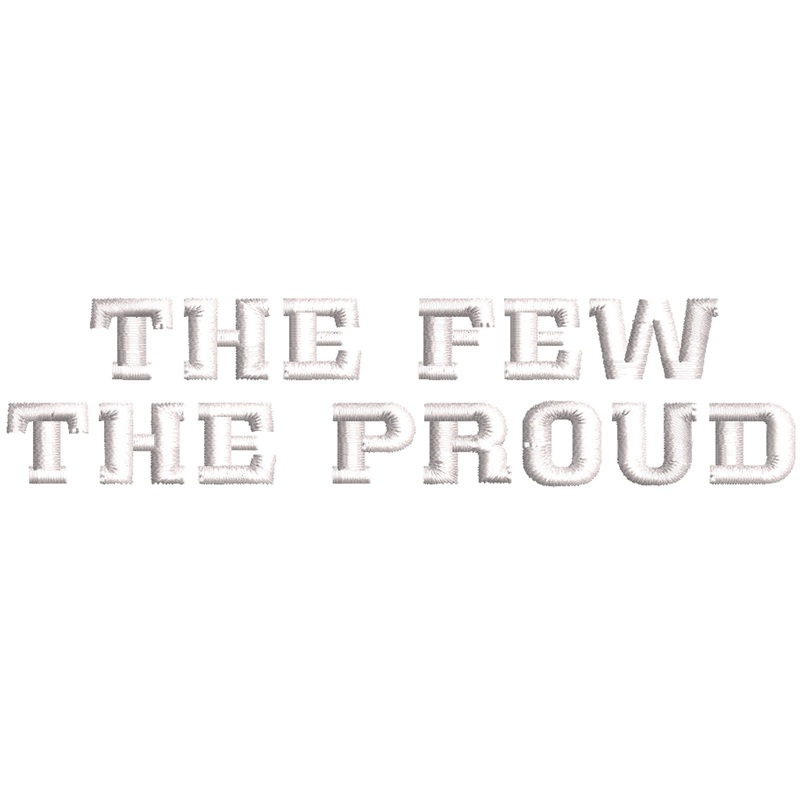 The Few The Proud Symbol The Few The Proud Symbol One Size