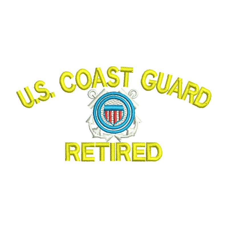 US Coast Guard Retired Default Title One Size