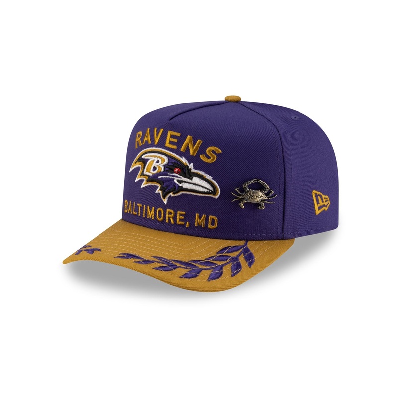 Baltimore Ravens 2025 Draft 59FIFTY A-Frame Fitted Hat 7