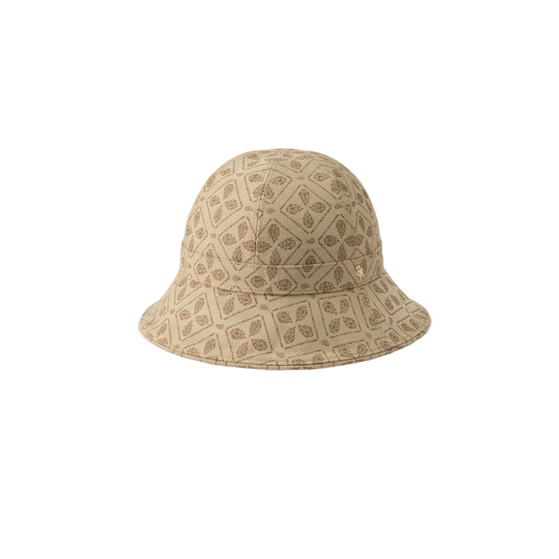 Cecilia Jacquard Cloche Jacquard Latte One Size