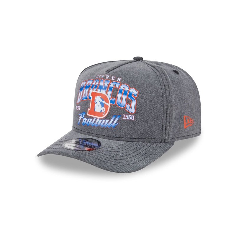 Denver Broncos Washed 9FIFTY A-Frame Snapback Hat One Size