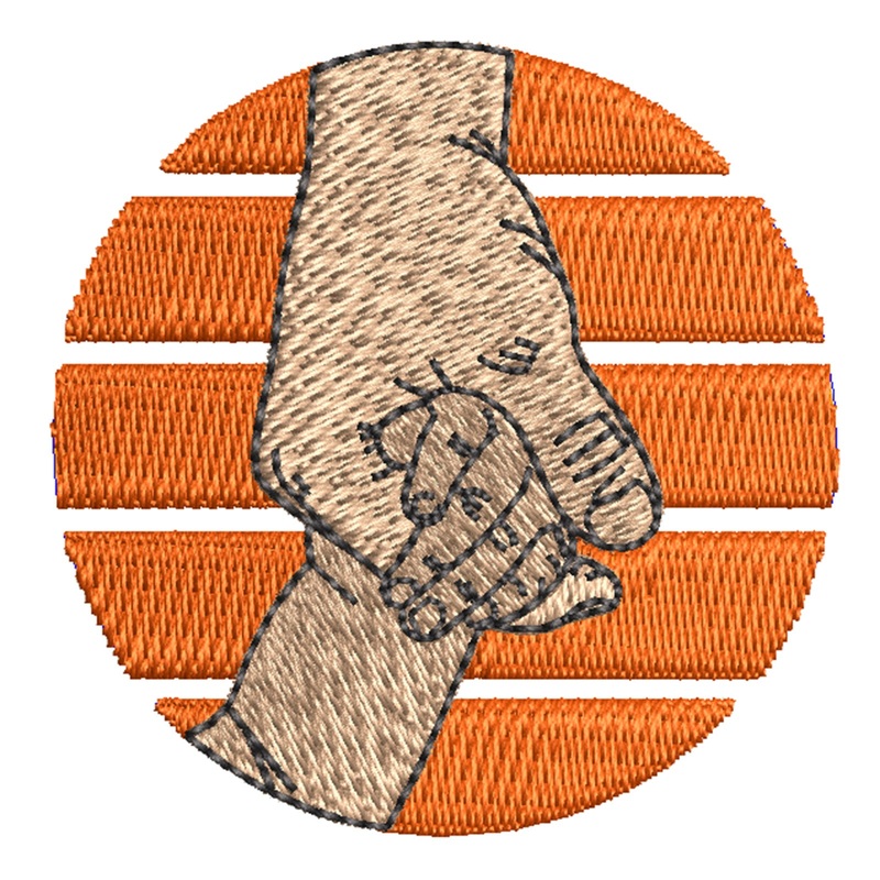 Grandpa & Grandson Hands Grandpa & Grandson Hands One Size