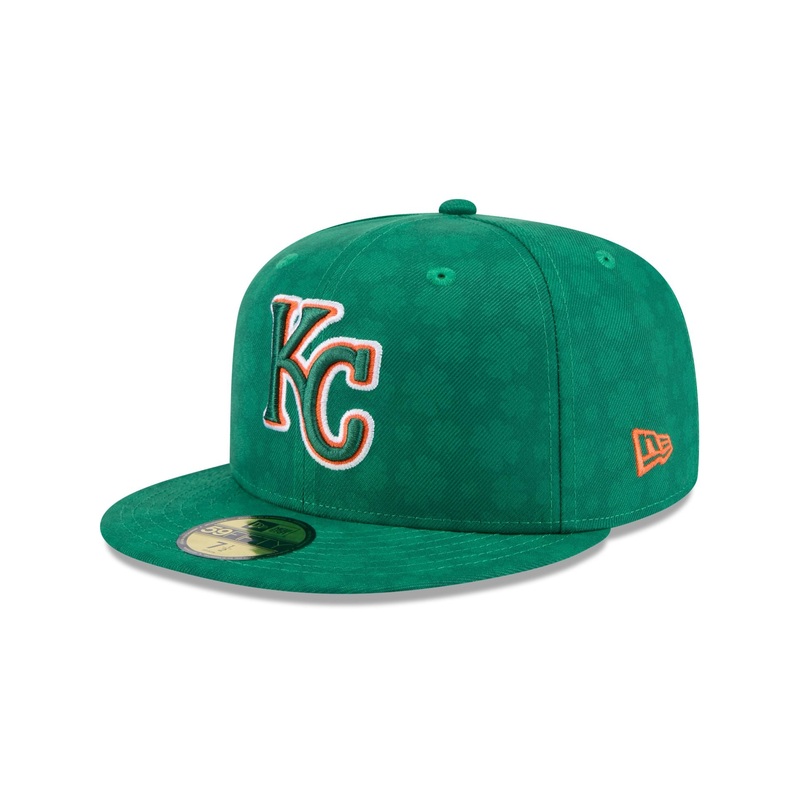 Kansas City Royals St. Patrick’s Day 2025 59FIFTY Fitted Hat 7