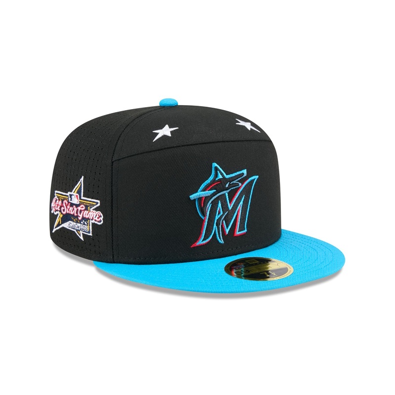 Miami Marlins 2025 All-Star Game Split Panel 59FIFTY Fitted Hat 7