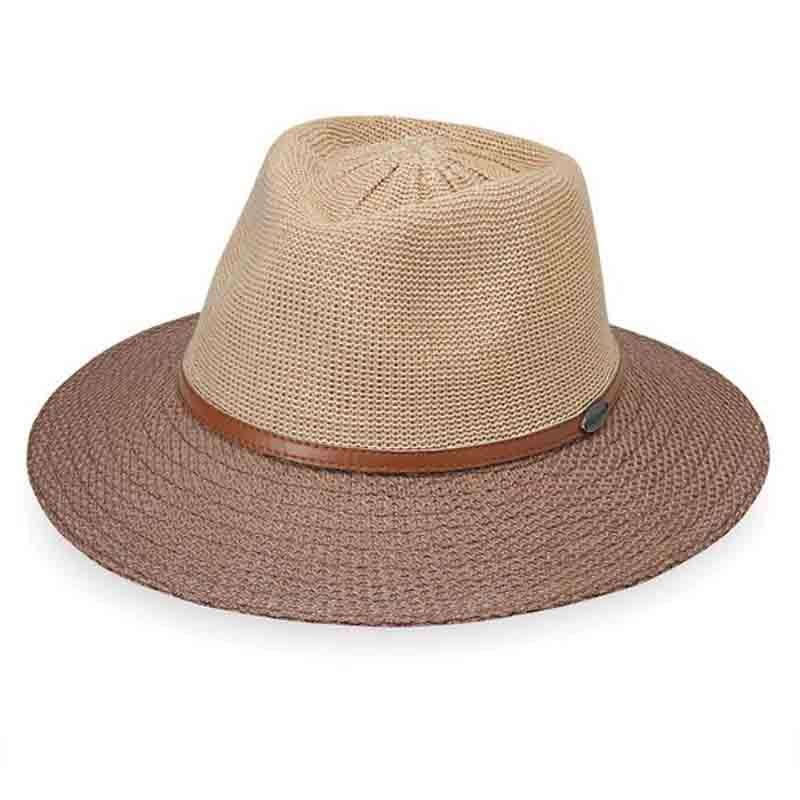 Monroe Two Tone Fedora – Wallaroo Hats Beige/Mocha