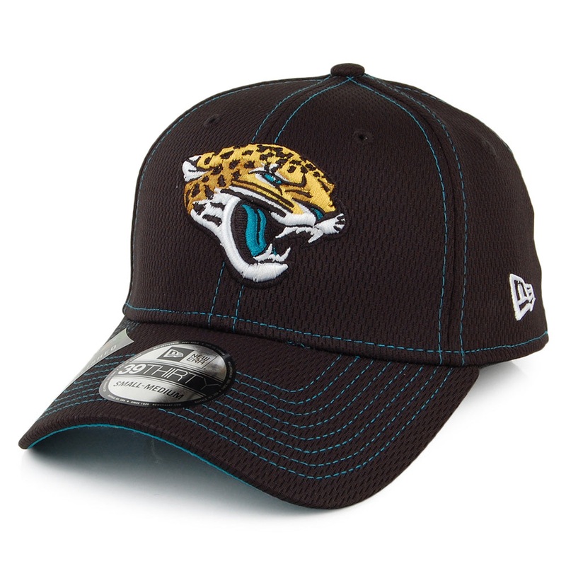 New Era 39THIRTY Jacksonville Jaguars Baseball Cap – NFL Onfield Road – Black Small/Medium