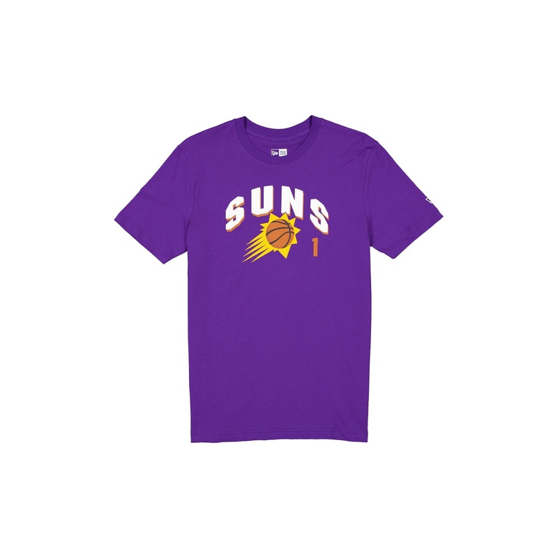 Phoenix Suns Name & Number Devin Booker T-Shirt S