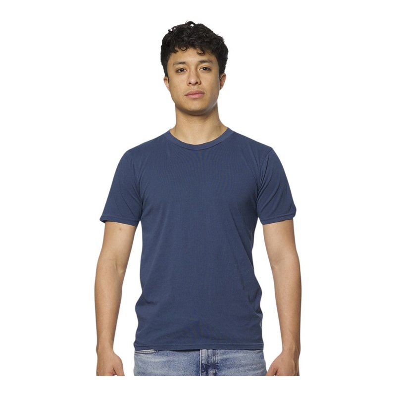 Royal Apparel Unisex Vintage Pigment-Dyed Cotton T-Shirt  Style 5151PD Made in USA Blue Steel XS