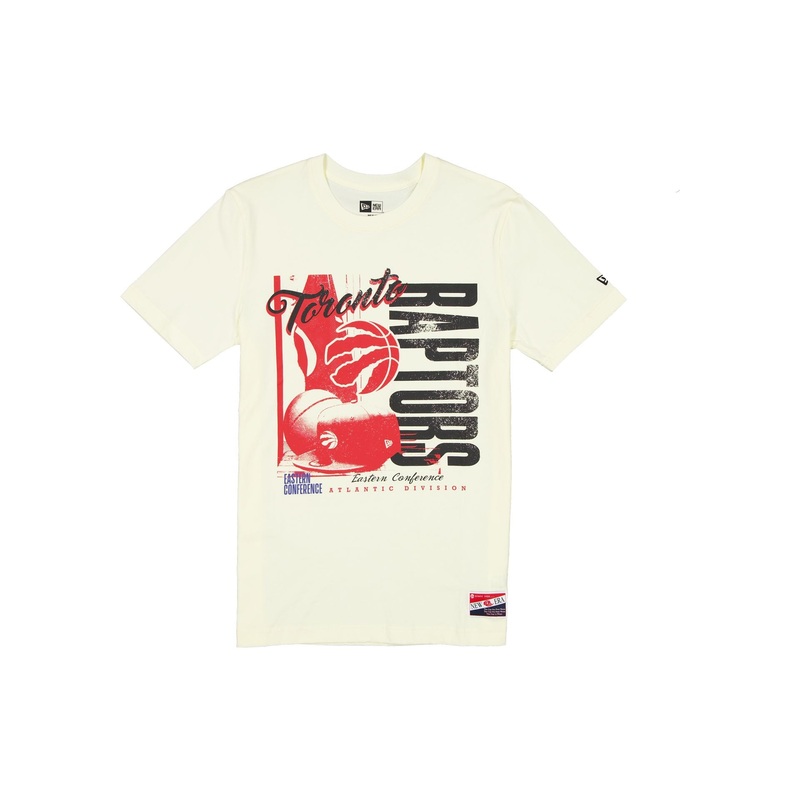 Toronto Raptors Throwback White T-Shirt S