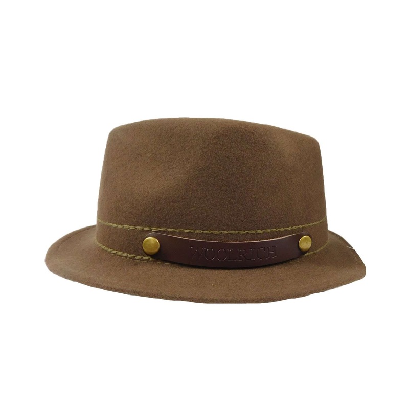 Woolrich Roll Up Packable Fedora Hat M