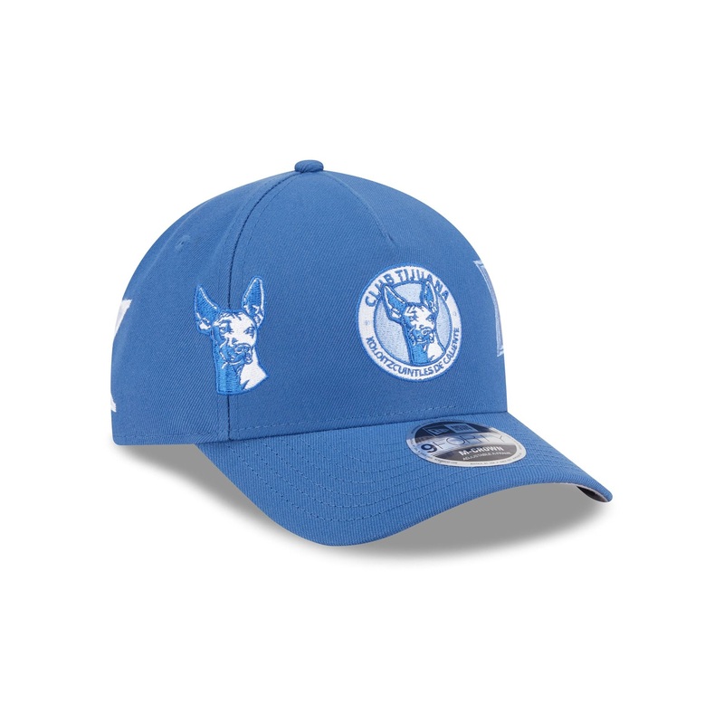 Xolos Indigo 9FORTY M-Crown A-Frame Trucker Hat One Size