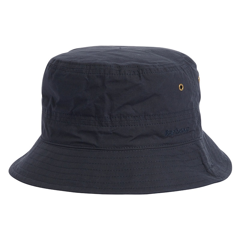 Barbour Hats Transport Cotton Bucket Hat – Navy Blue S