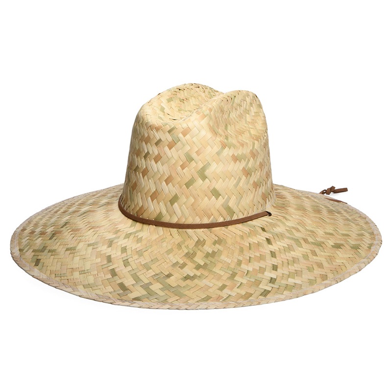 Brixton Hats Bells II Straw Lifeguard Hat – Tan Small/Medium