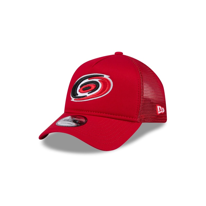 Carolina Hurricanes 9FORTY A-Frame Trucker Hat One Size