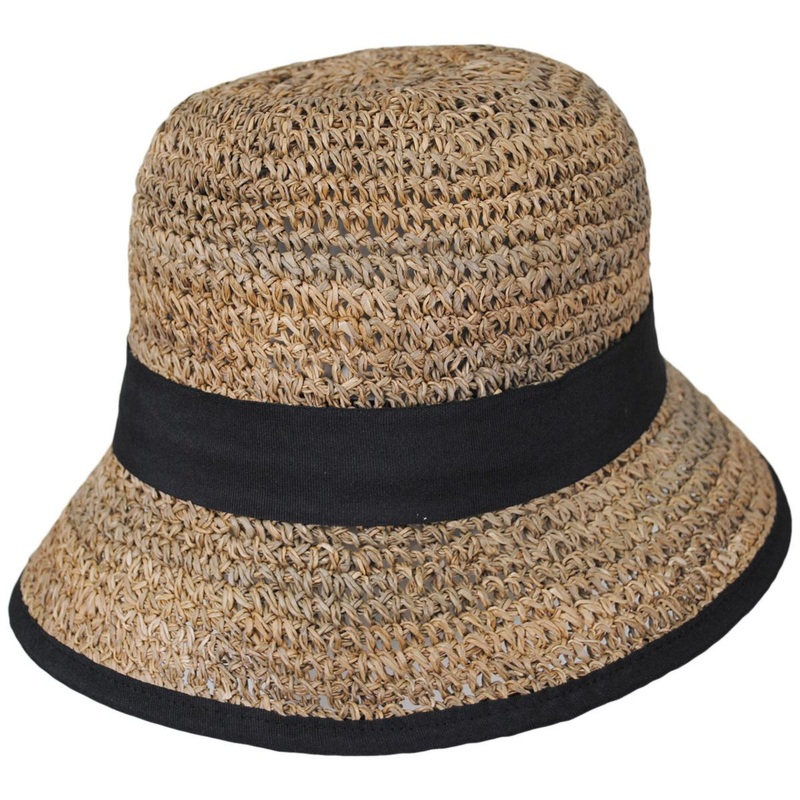 Crochet Seagrass Cloche Hat SEAGRASS ONE SIZE FITS MOST