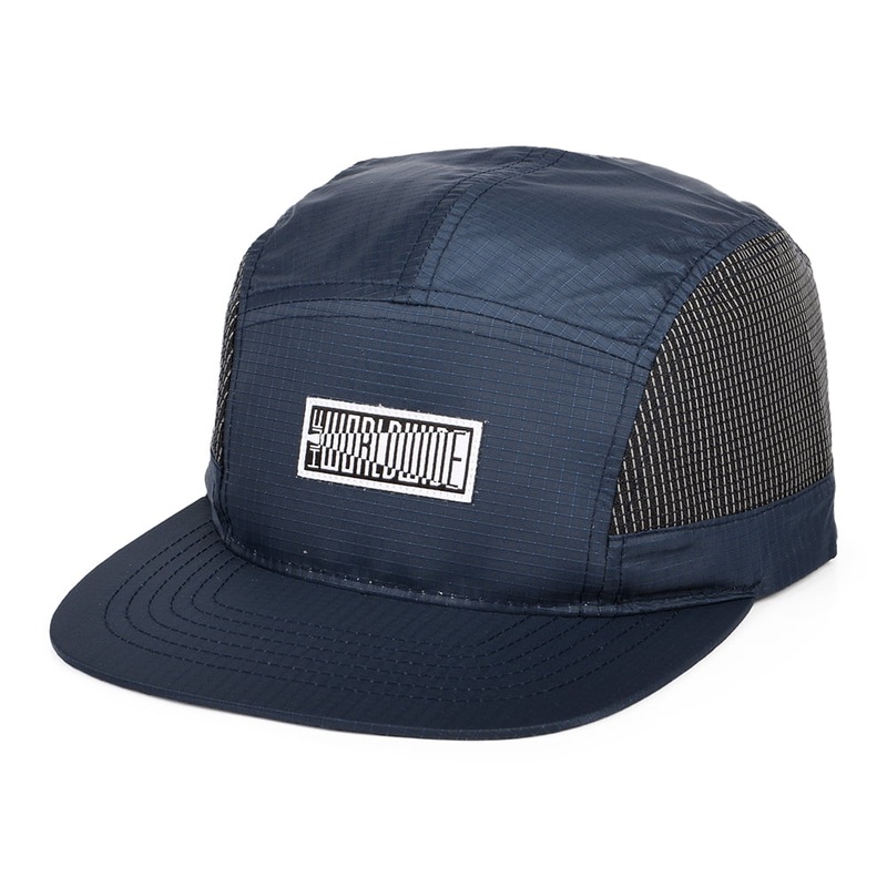 HUF Transit Ripstop 5 Panel Cap – Navy Blue Adjustable