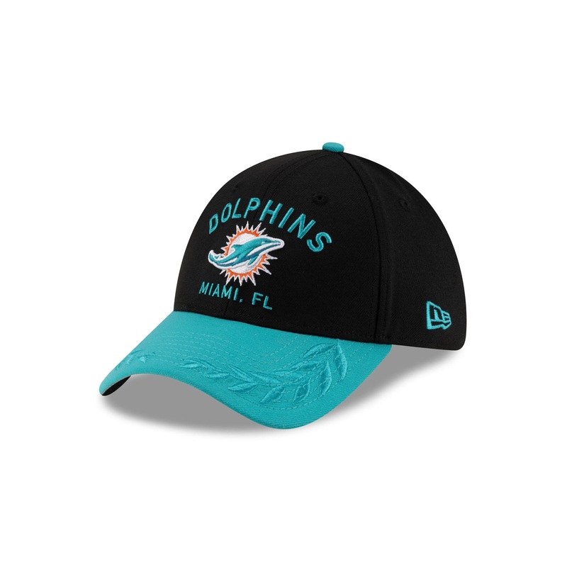 Miami Dolphins 2025 Draft 39THIRTY Stretch Fit Hat S/M