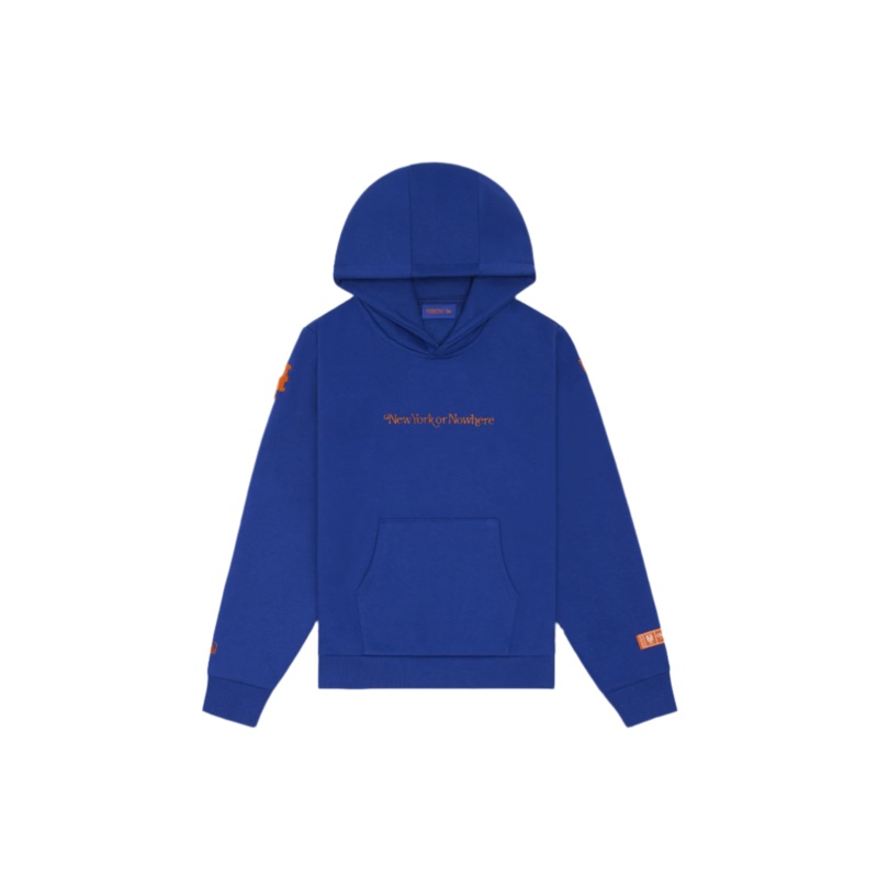 New York or Nowhere x New York Mets Youth Light Royal Hoodie S
